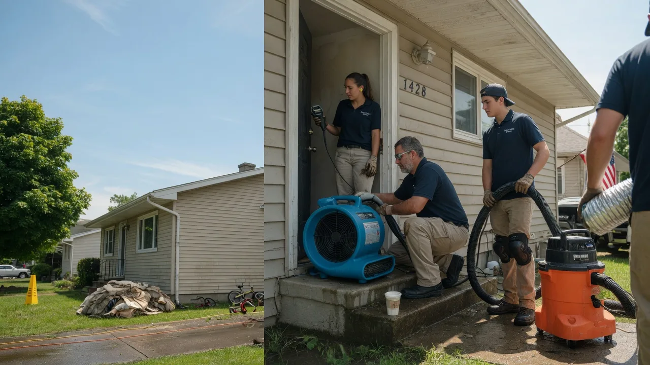 Water Damage Restoration in South Wilmington, IL near me